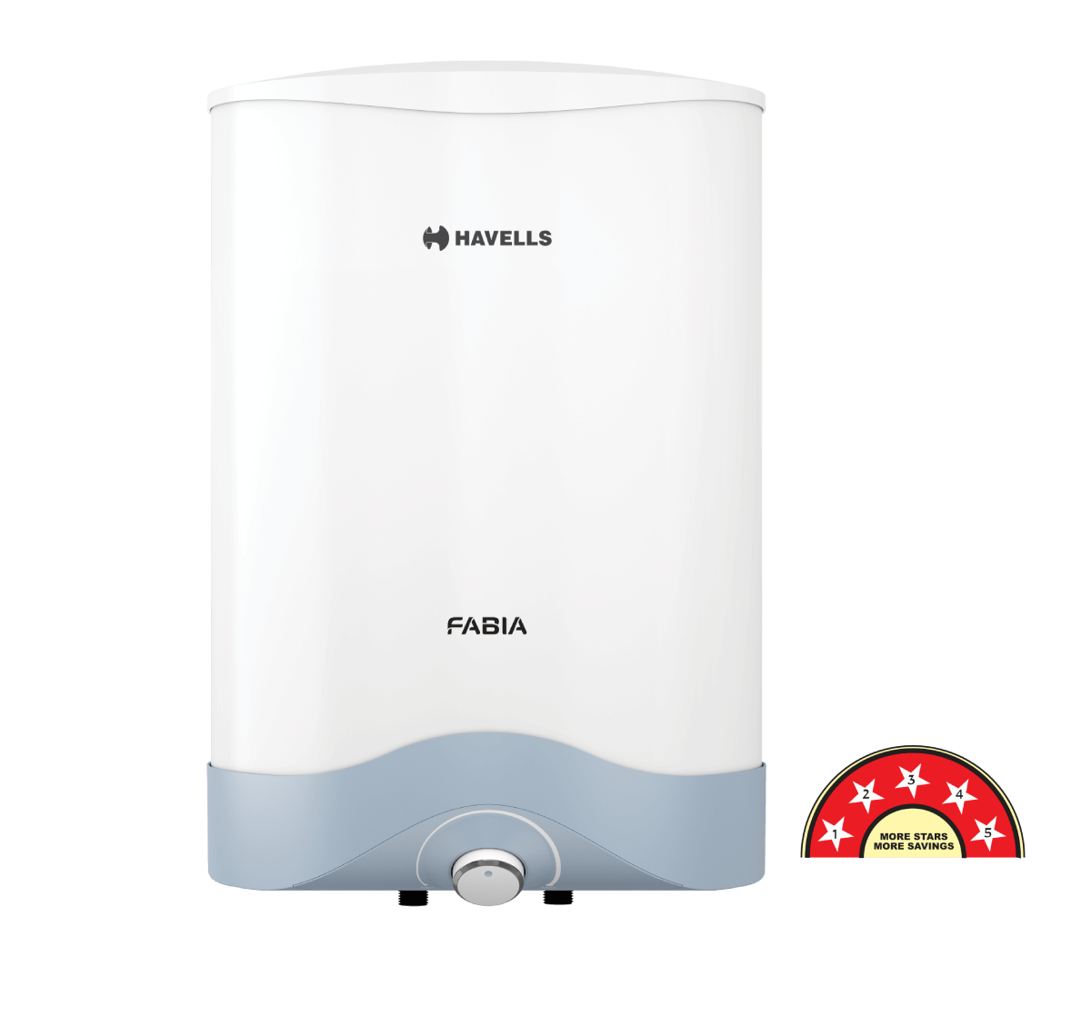 HAVELLS FABIA 6 LTR STORAGE WATER GYSER WHITE BLUE