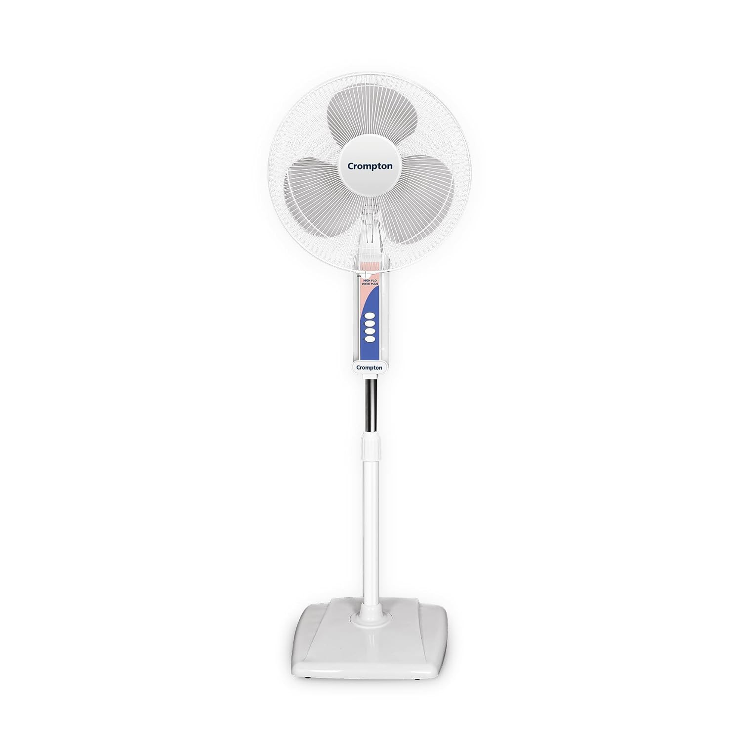 Crompton Wave Plus Pedestal Fan 400-mm KD White