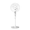 Crompton High Speed Torpedo 400 mm Pedestal Fan (Black/White)