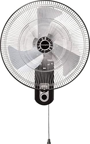 Crompton SStorm 2 Wall Fan 450mm 3 Blade Black